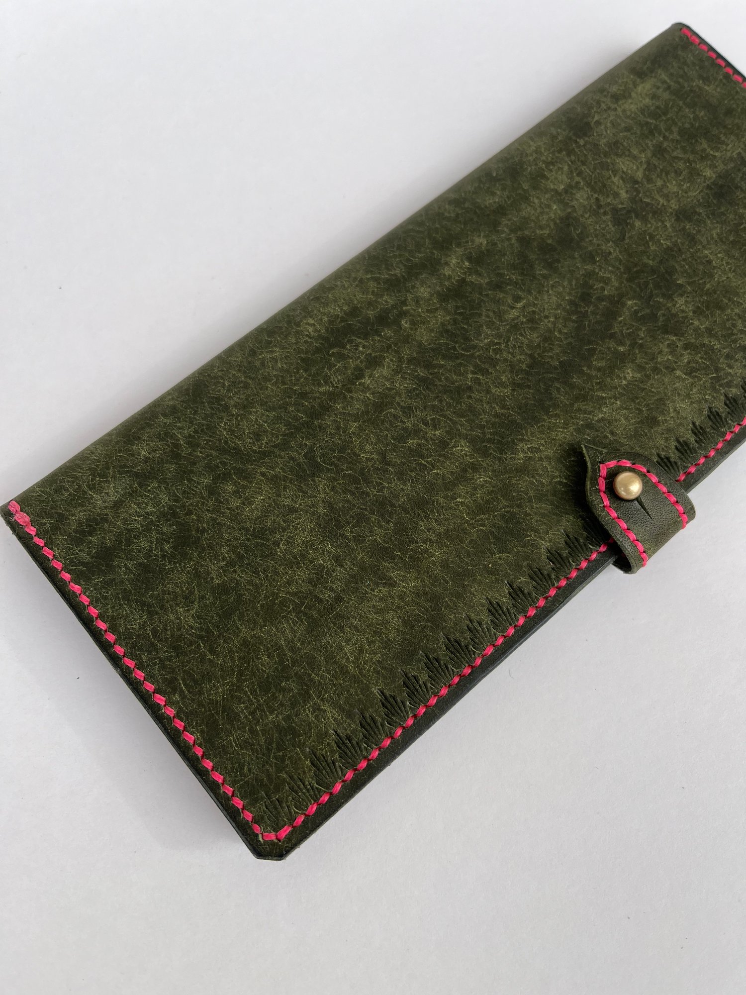 Image of Olive Pueblo Long Wallet