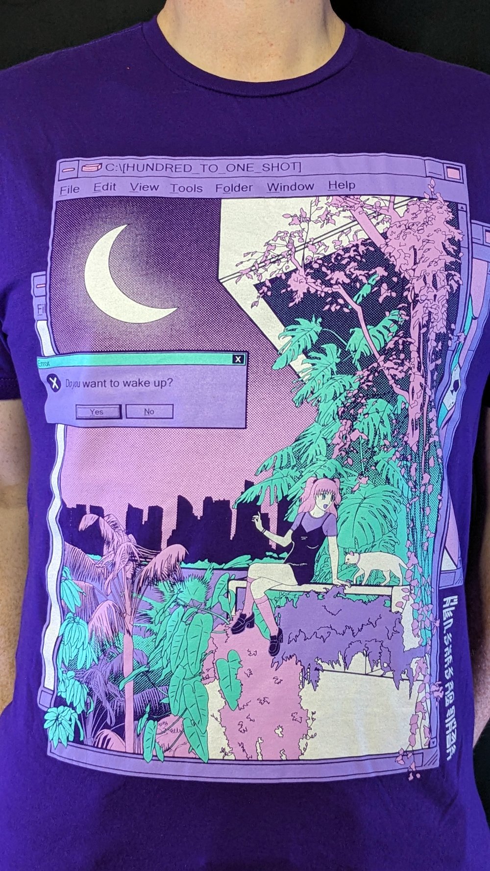 Dreamer Anime Vaporwave Unisex T-Shirt