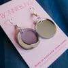 * NEW* Silver Whole & Crescent Moon Earrings by Bonnie Bling