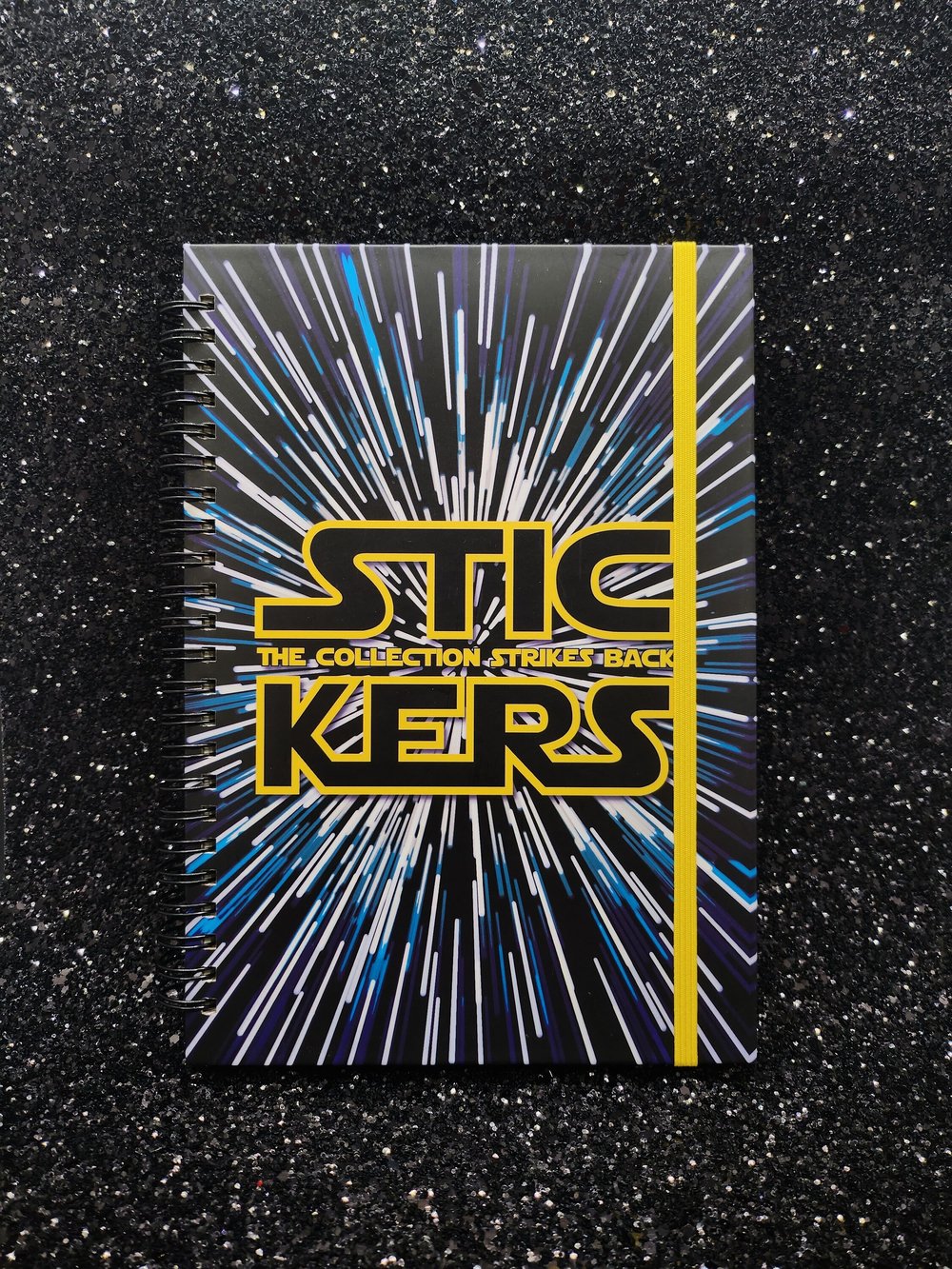 Space Fantasy Parody Hard Cover Sticker Book