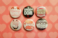 Image 1 of K*nky Fun Buttons