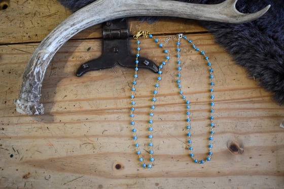 Image of Turquoise Rosary Chain 