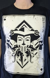 Image 3 of Masquerade Assassin Gothic Steampunk Unisex T-Shirt