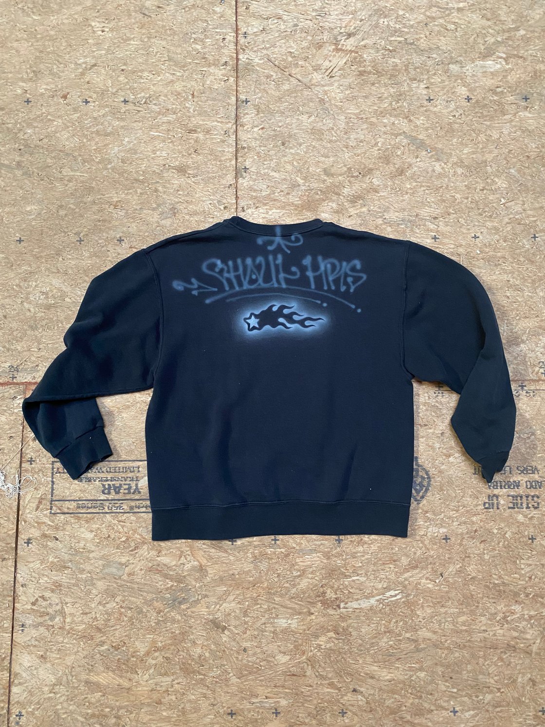 Image of flame sweatshirt