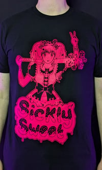 Image 3 of Sickly Sweet Neon Unisex Anime T-Shirt
