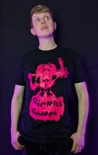 Image 1 of Sickly Sweet Neon Unisex Anime T-Shirt