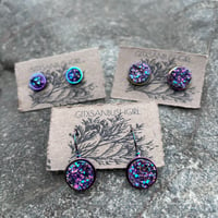 Image 1 of Sparkly resin studs