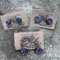 Image 2 of Sparkly resin studs