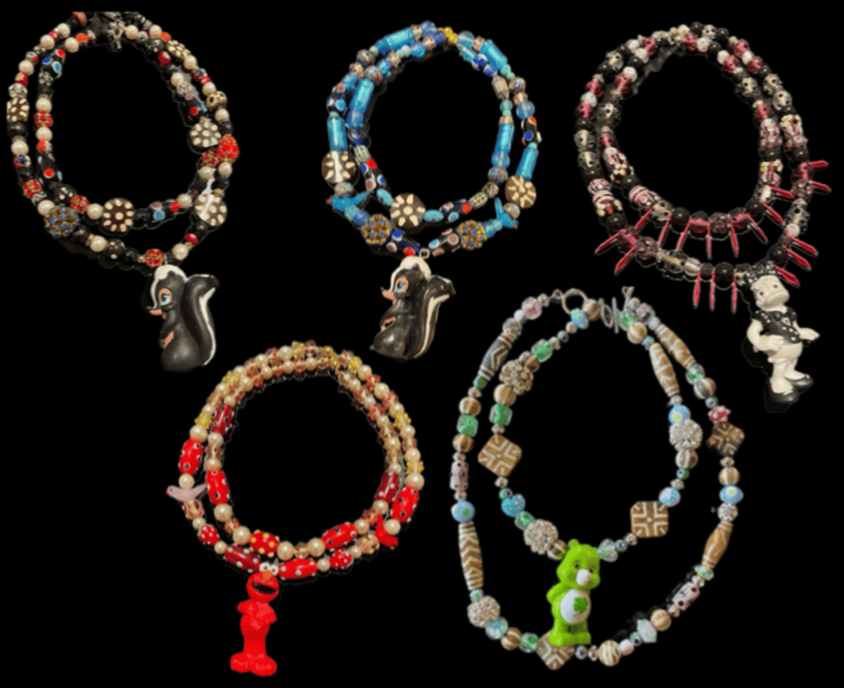 Image of New Delivery! One of a Kind Necklaces by Irini Arakas (Group 2)