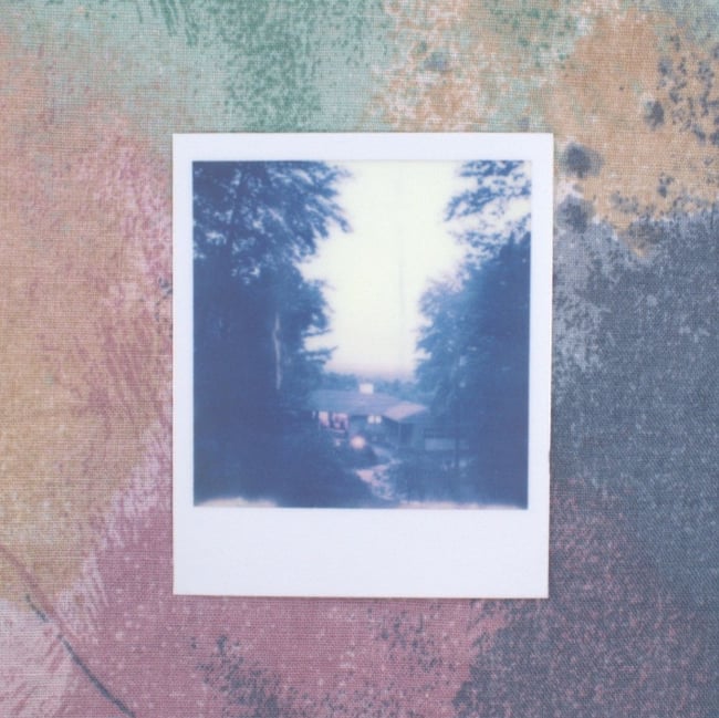 Polaroid House Sticker