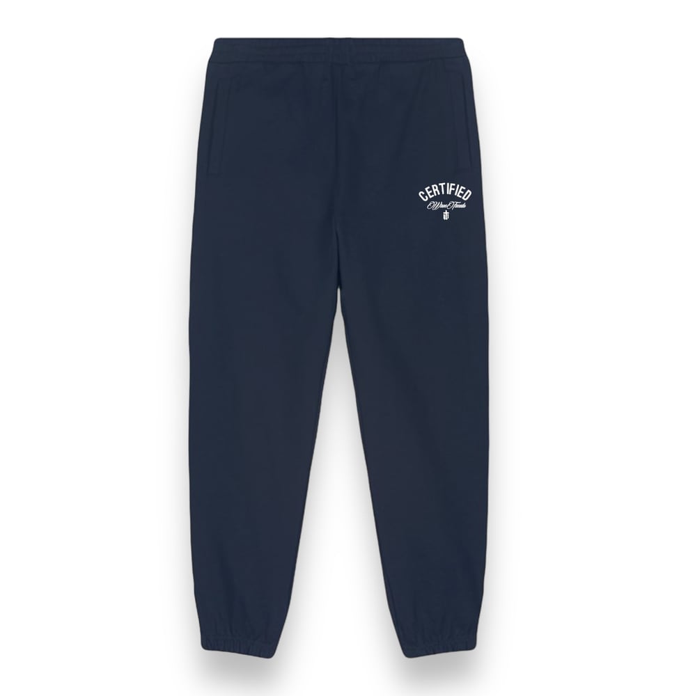 Image of NAVY JAMMER SWEATPANTS