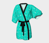 Peace Love Aliens - Spearmint - Kimono Robe
