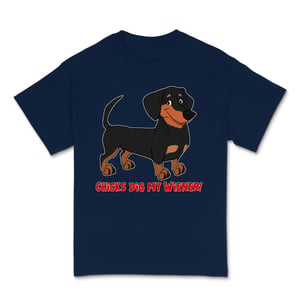 Image of Chicks Dig My Wiener t-shirt