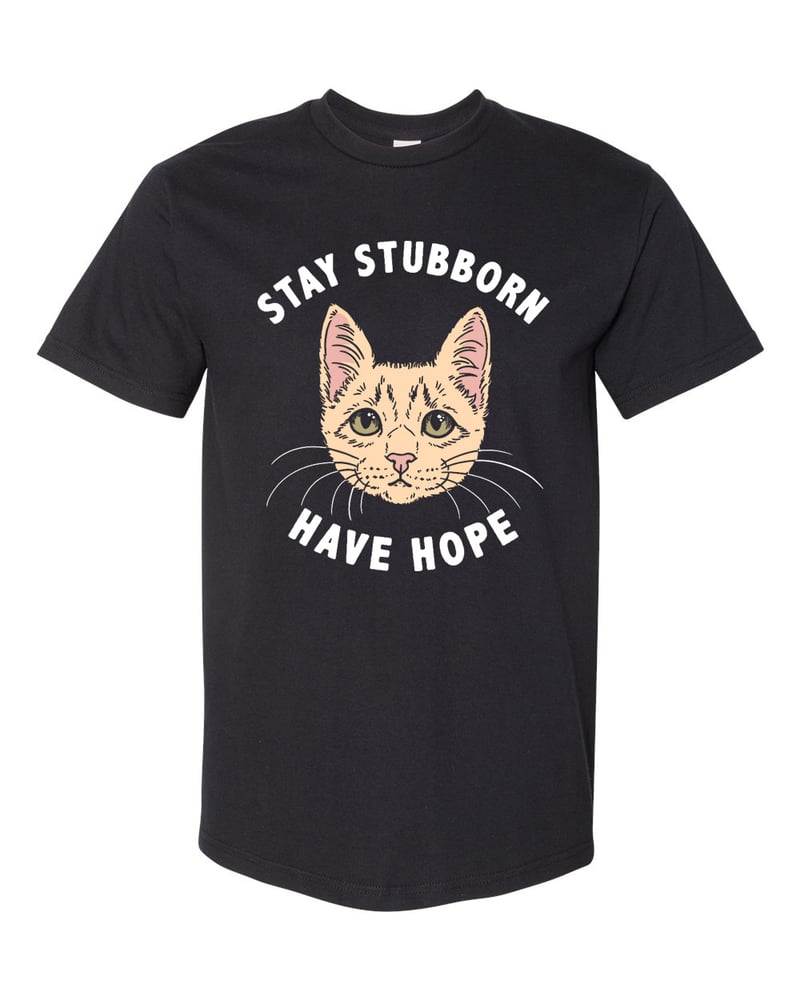 Image of Stay Stubborn Fergie tee 