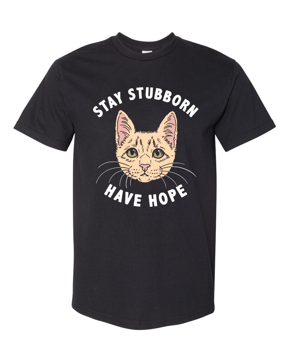 Stay Stubborn Fergie tee | Kitten Lady