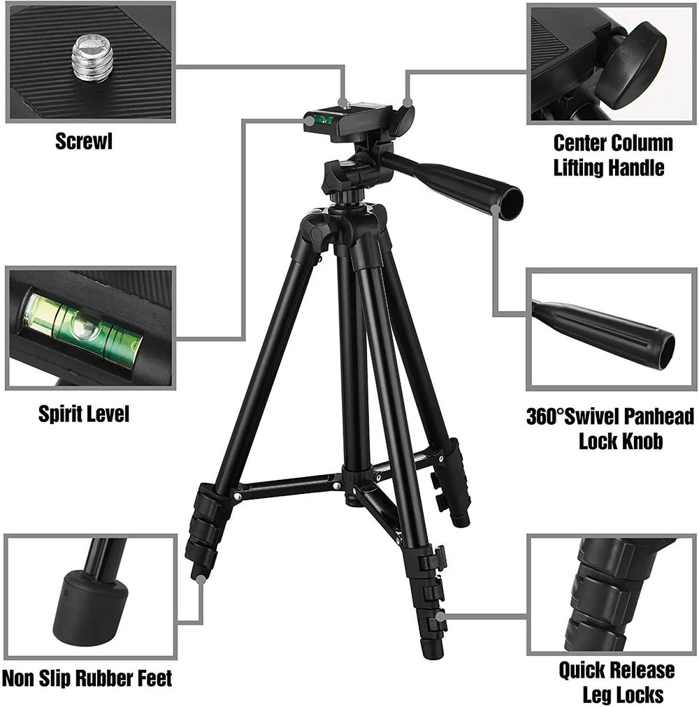 Selfie Ring Lamp Led Ring Light Selfie With Tripod 