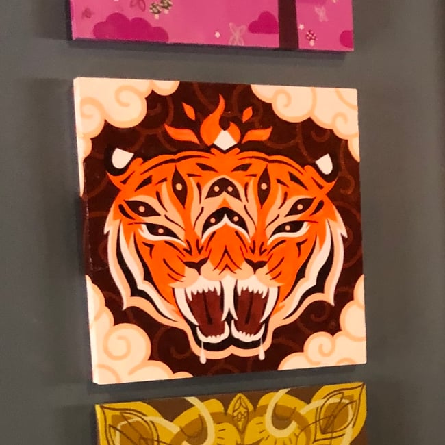 Eyes of the Tiger - Original Artwork
