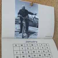 Image 3 of PSI 2024 Wall Calendar - Hollywood Rides a Bike