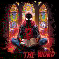 Image 3 of Miles "The Word" Black Hoodie/Tee