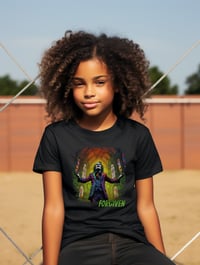 Image 2 of Youth Joker "Forgiven" Black Hoodie/Tee