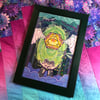 D&D: Eye of the Beholder - Framed Iridescent Crackle Print (Minor Frame Defect)