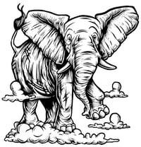 Image 5 of Dream Enormous Elephant T-shirt (B2) **FREE SHIPPING