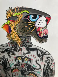 Image 4 of Panther Dude 12"x24"