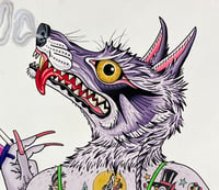 Image 1 of She Wolf 12"x24"