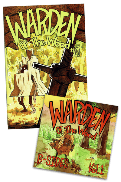 Image of "Warden of the Wood" Comics