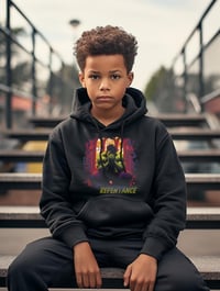 Image 1 of Youth Hulk "Repentance" Black Hoodie/Tee