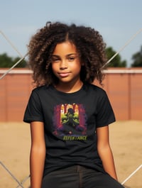 Image 2 of Youth Hulk "Repentance" Black Hoodie/Tee