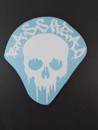 Image 1 of BASSHEAD #1 💀 VINYL STICKER 