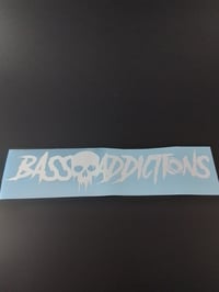 Image 1 of BASS ADDICTIONS #2 💀 VINYL STICKER 