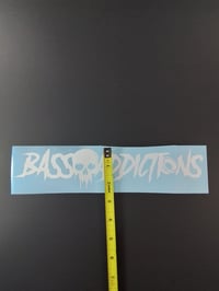 Image 3 of BASS ADDICTIONS #2 💀 VINYL STICKER 