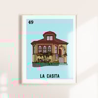 Image 1 of 'La Casita' Print (Blue)