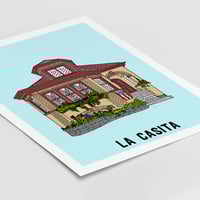 Image 3 of 'La Casita' Print (Blue)