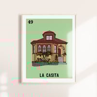 Image 1 of 'La Casita' Print (Green)