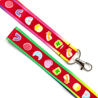 Image 1 of Lucky Charms Marshmallows Lanyard