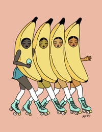 Image 1 of Banana Skates Poster