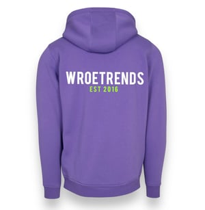 Image of ULTRA VIOLET ESTABLISHED HOODIE