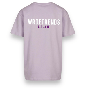 Image of LILAC ESTABLISHED OVERSIZED TEE
