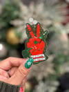 In E-Files We Trust Holiday Hand Sticker