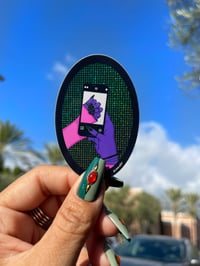 Nailfie Glitter Sticker