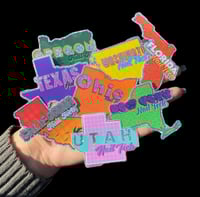 Image 1 of State Nail Tech Glitter Stickers 