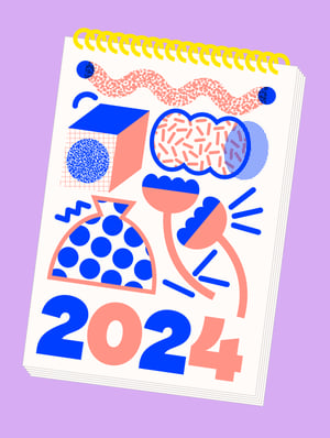 Image of 2024 Riso Calendar