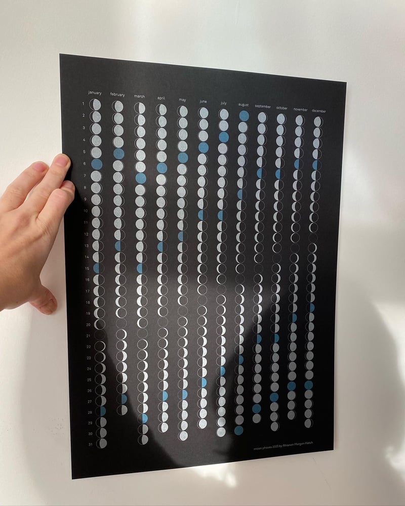Image of Moon Calendar 2023 