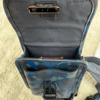 Image 5 of COACH Charter North/South Crossbody With Hybrid Pouch With Camo Print