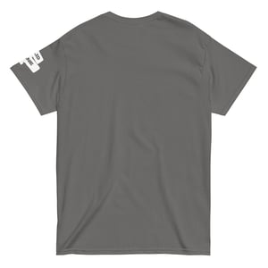 Image of White Printed Solid T-Shirt