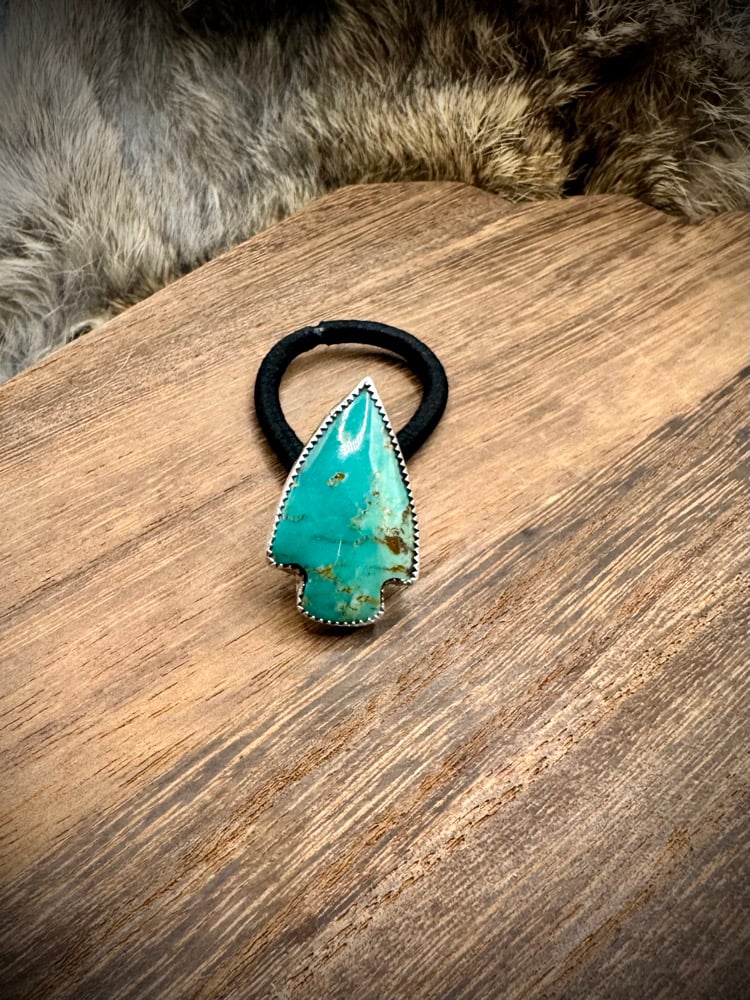 Image of Kingman arrowhead hair tie