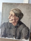 Portrait vieille dame
